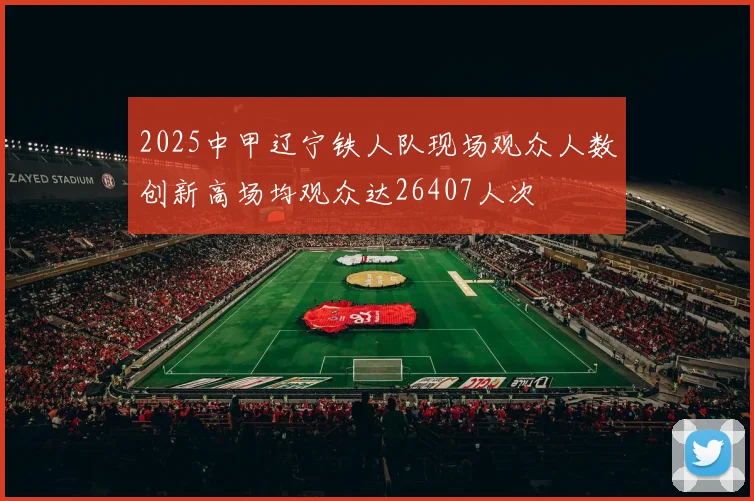 2025中甲辽宁铁人队现场观众人数创新高场均观众达26407人次