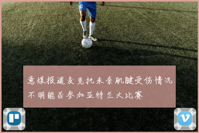 意媒报道麦克托米奈肌腱受伤情况不明能否参加亚特兰大比赛